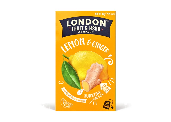 [런던후르츠&amp;허브] 레몬&amp;진저 (20티백)